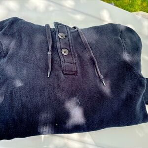 Dark blue hoodie